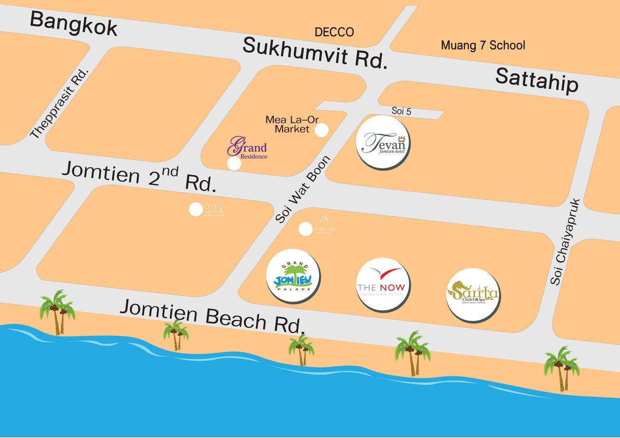 The Now Hotel - Sha Extra Plus Jomtien Beach Exterior photo